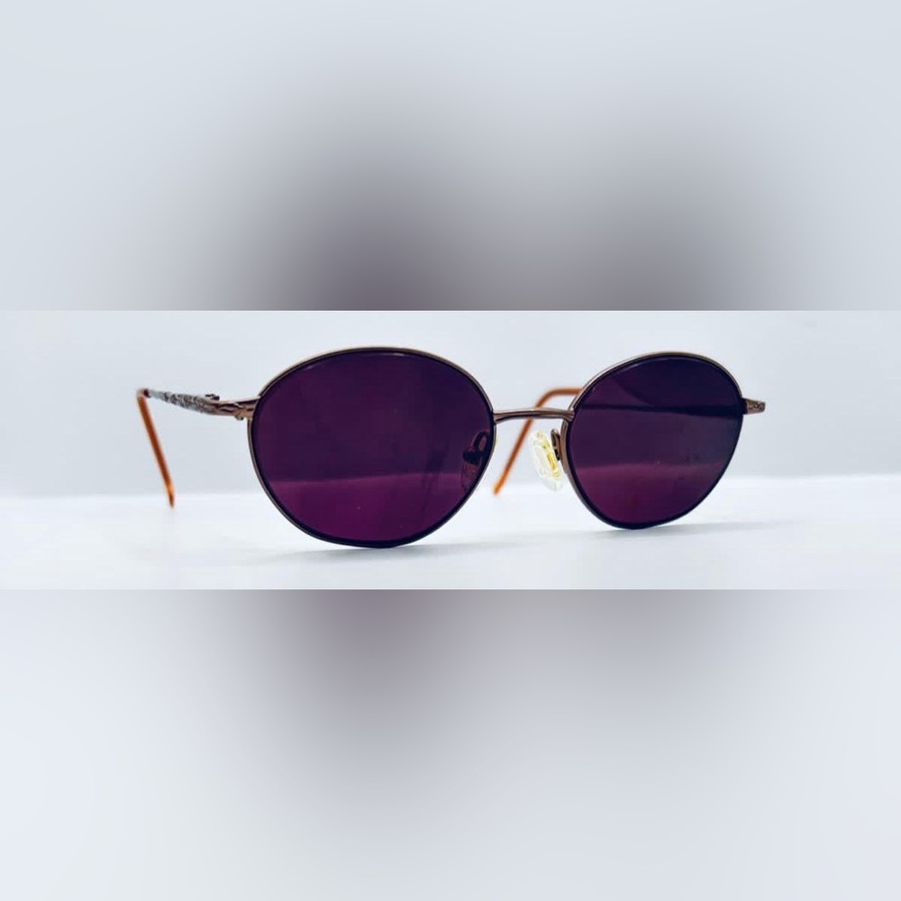 Cosmopolitan Exotic Bronze Oval Sunglasses Frames Only